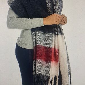 Soft cozy and long scarf rustic chic oversized